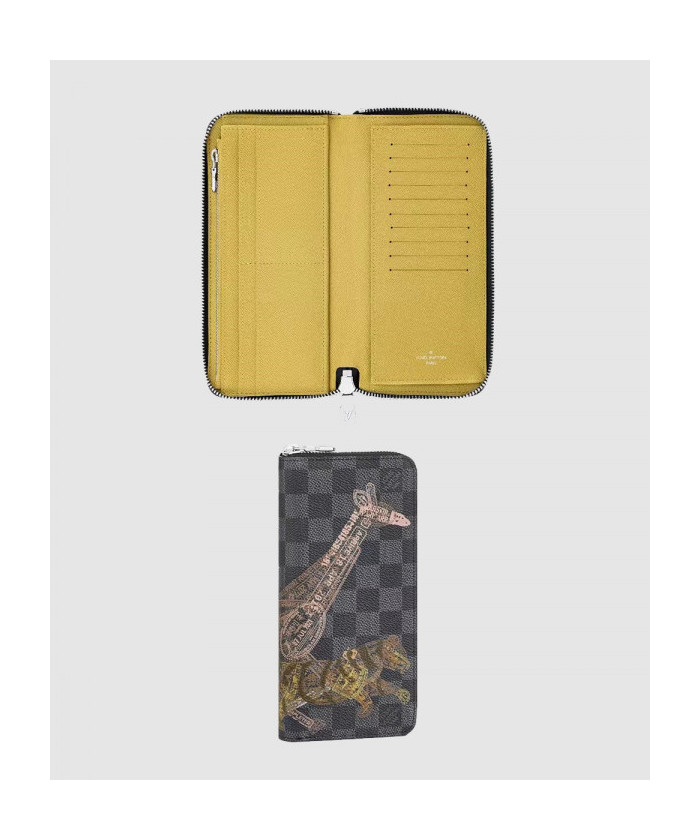 [LOUIS VUITTON-루이비통]지피 세로형 지갑 N64606