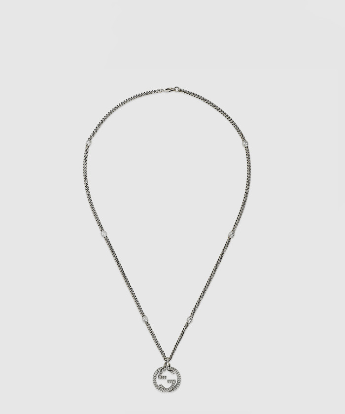 [GUCCI-구찌]인터로킹 목걸이 678651