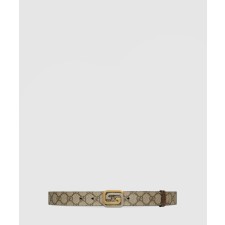 [GUCCI-구찌]스퀘어드 인터로킹 G 리버서블 벨트 715603