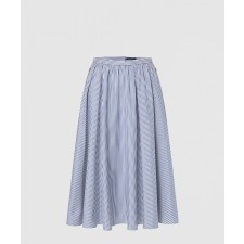 [LOUIS VUITTON-루이비통]줄무늬 실크 플리츠 스커트 1AC1A7