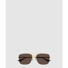[GUCCI-구찌]프레임에 밀착되는 디자인의 선글라스 691357