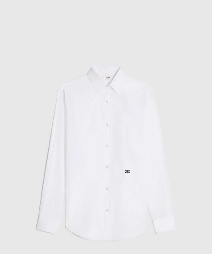 [CELINE-셀린느]루즈 셔츠 코튼 포플린 2C9830