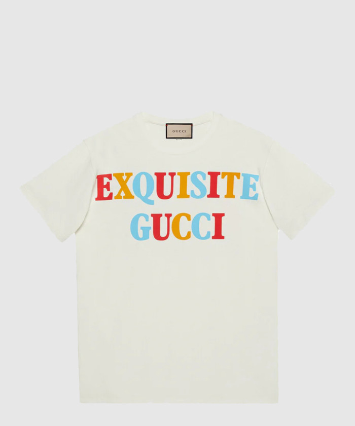 [GUCCI-구찌]로고 프린트 반팔 7a7422