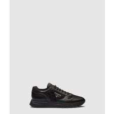 [PRADA-프라다]가죽 및 리나일론 하이탑 스니커즈 2EE390