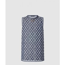 [LOUIS VUITTON-루이비통]모노그램 자카드 니트 드레스 1AFEJO