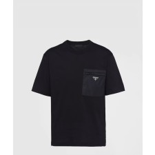 [PRADA-프라다]리나일론 및 저지 티셔츠 UJN661