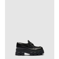 [PRADA-프라다]브러시드 가죽 모놀리스 로퍼 1D649M