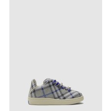 [BURBERRY-버버리]체크 니트 박스 스니커즈 80884941