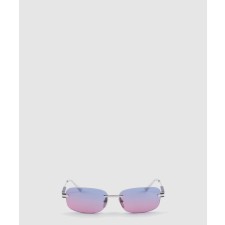 [PRADA-프라다]아이코닉한 메탈 플라크가 있는 선글라스 SPR68Z ₩ 590,000