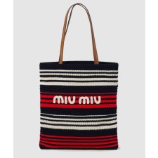 [MIUMIU-미우미우]크로셰 토트백  5BG248
