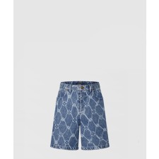 [LOUIS VUITTON-루이비통]모노그램 프린티드 데님 쇼츠 1AFQFF