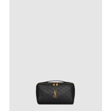 [SAINT LAURENT-생로랑]퀼트 처리된 램스킨 소재의 GABY 배니티 케이스 753171