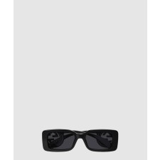 [GUCCI-구찌]직사각형 프레임 선글라스 679041