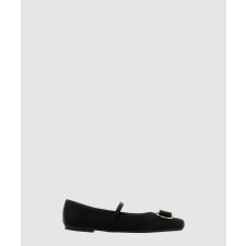 [FERRAGAMO-페레가모]뉴 바라 플레이트 발레 플랫 01I682
