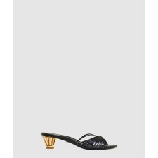[FERRAGAMO-페레가모]케이지 힐 슬라이드 01I623