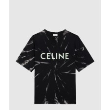 [CELINE-셀린느]타이다이 코튼 루즈 티셔츠 2X8206