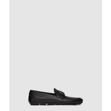 [VALENTINO-발렌티노]브이 로고 송아지 가죽 드라이빙 슈즈