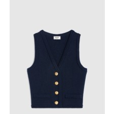 [CELINE-셀린느]울 크롭 카디건 2AJ712