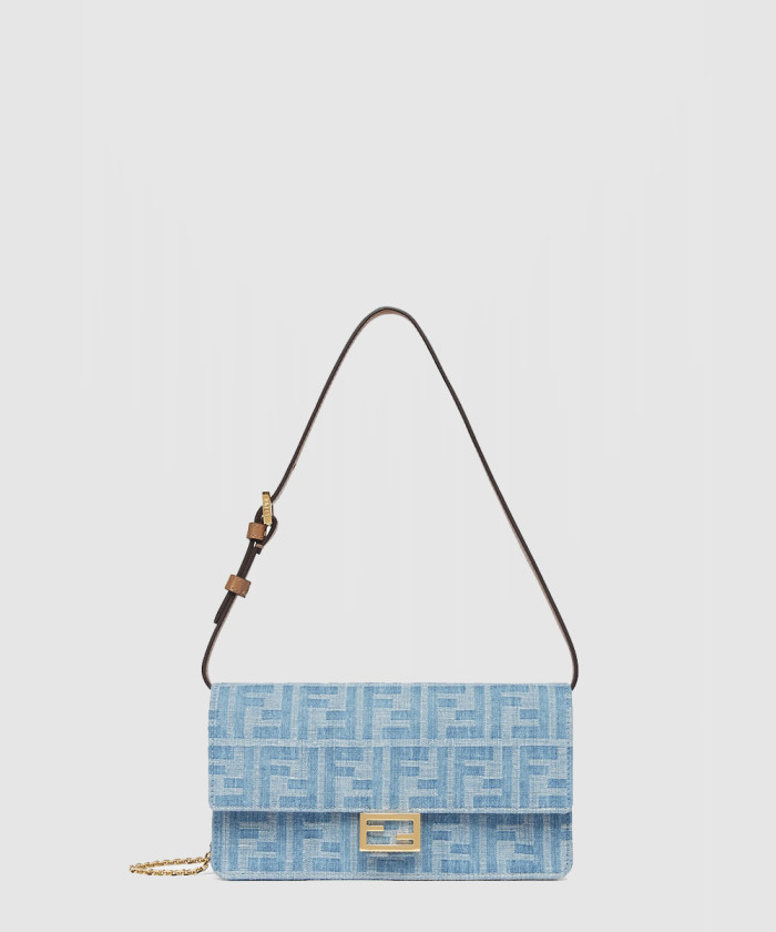 [FENDI-펜디]바게트 체인 지갑 8M0498