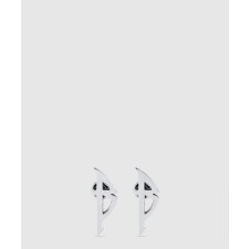 [BALENCIAGA-발렌시아가]타이포 메탈 귀걸이 787785