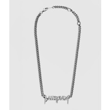 [BALENCIAGA-발렌시아가]타이포 메탈 목걸이 787781