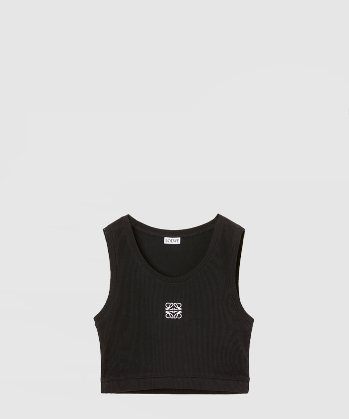 [LOEWE-로에베]애나그램 민소매 탱크 크롭탑 나시