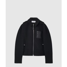 [LOEWE-로에베]아나그램 레더 포켓 울 자켓