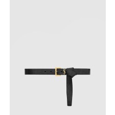 [SAINT LAURENT-생로랑]그레인 램스킨 소재의 벨트 784193