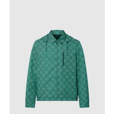 [LOUIS VUITTON-루이비통]프린티드 나일론 후디드 윈드브레이커 1AFQD4