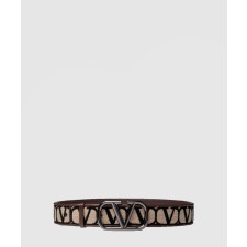 [VALENTINO-발렌티노]가죽 트윌 벨트