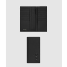[SAINT LAURENT-생로랑]카산드레 콘티넨탈 지갑 인 그레인 드 파우드르 엠보드 가죽 529981