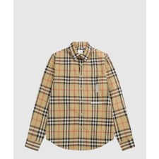 [BURBERRY-버버리]코튼 포플린 셔츠 80320641