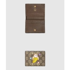 [GUCCI-구찌]플라워 카드 지갑 701009
