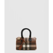 [BURBERRY-버버리]미니 체크 볼링백 80696631