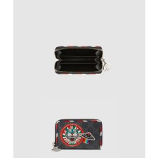 [GUCCI-구찌]슈프림 모노그램 자수지퍼 카드지갑 496343