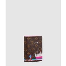 [LOUIS VUITTON-루이비통]모노그램  크리스마스 애니메이션 여권 케이스 M62144