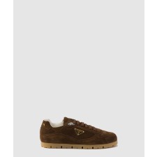 [PRADA-프라다]페이드 스웨이드 스니커즈 2EG459