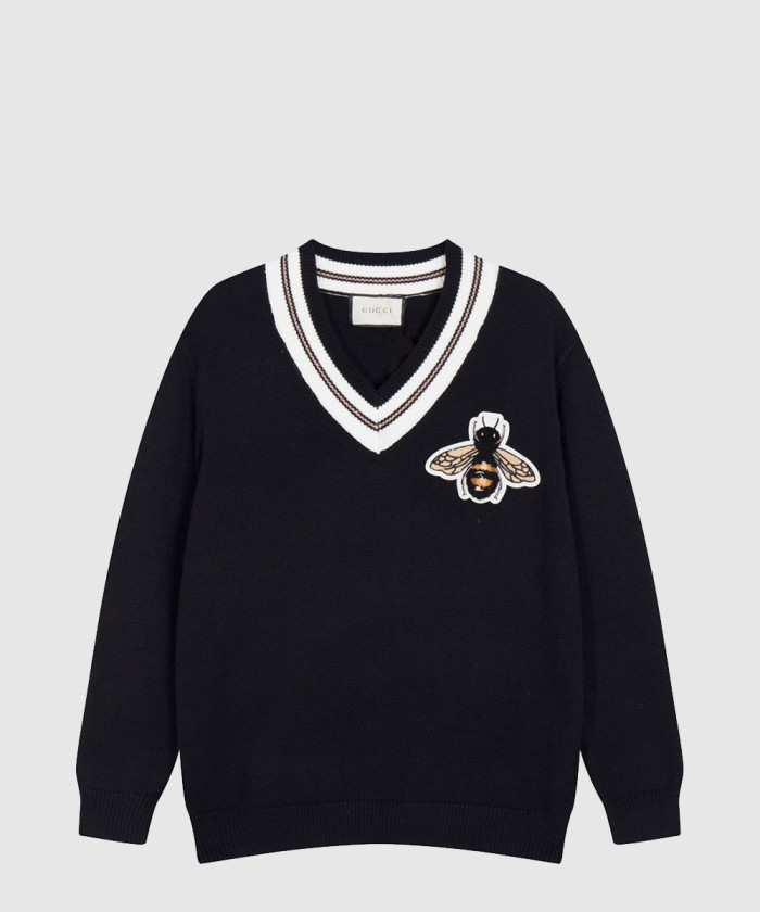 [GUCCI-구찌]자수 니트 울 점퍼 452796