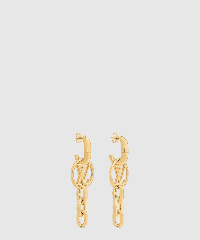 [LOUIS VUITTON-루이비통]LV 체인 잇 귀걸이 M01340
