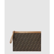 [FENDI-펜디]라지 플랫 FF 파우치 7N0135