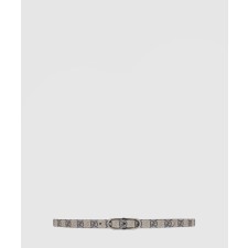 [GUCCI-구찌]좁은 캔버스 벨트 649492