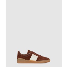 [VALENTINO-발렌티노]송아지 가죽 로우탑 스니커즈