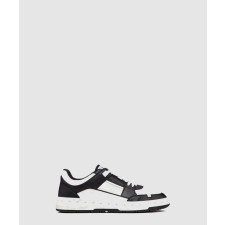 [VALENTINO-발렌티노]송아지 가죽 로우탑 스니커즈