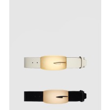 [GUCCI-구찌]와이드 버전 매끄러운 버클 벨트 740372