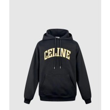 [CELINE-셀린느]후드티 로고 루즈 후디 플리스 2Y75F6