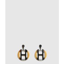 [HERMES-에르메스]H Equipe 귀걸이