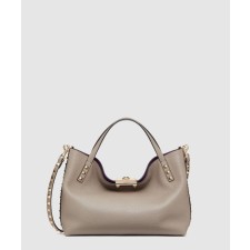 [VALENTINO-발렌티노]스몰 사이즈 콘트라스트 라이닝 스탐파 알체 송아지 가죽 락스터드백