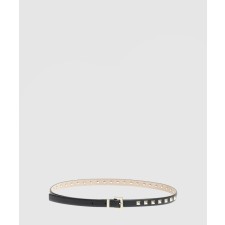 [VALENTINO-발렌티노]가죽 스터드 벨트