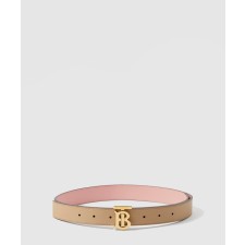 [BURBERRY-버버리]리버시블 레더 TB 벨트 80660521
