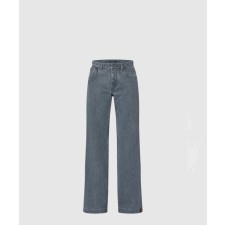 [LOUIS VUITTON-루이비통]워시드 데님 와이드 레그 진 1AFTHJ